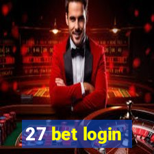 27 bet login